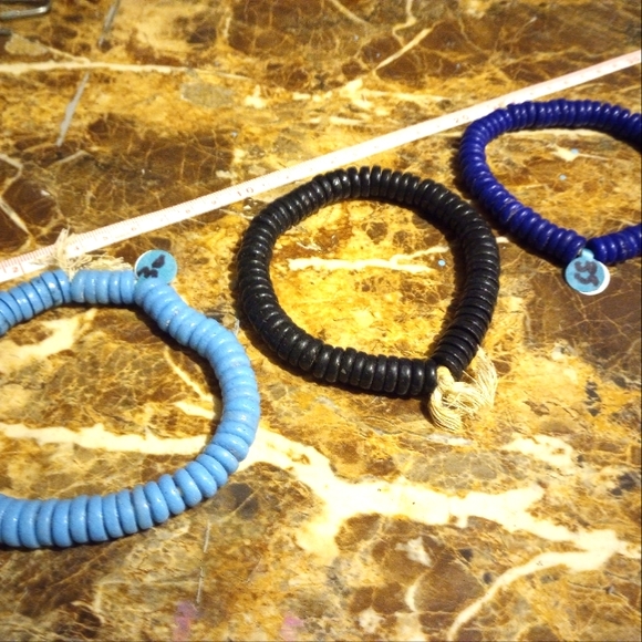 African trade bead bracelet lot - Picture 1 of 4